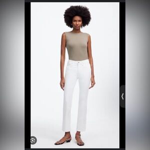 Madewell the perfect vintage crop jeans